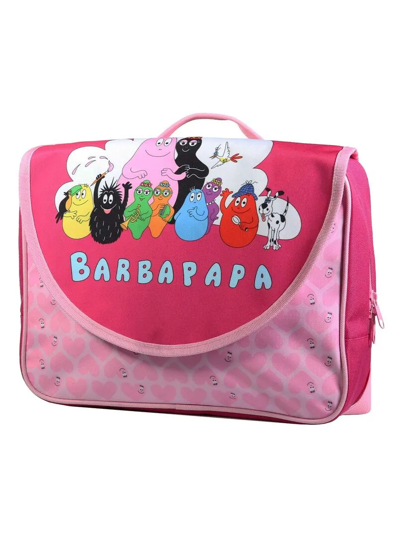 BAGTROTTER Cartable 32 cm maternelle Barbapapa Rose - Rose