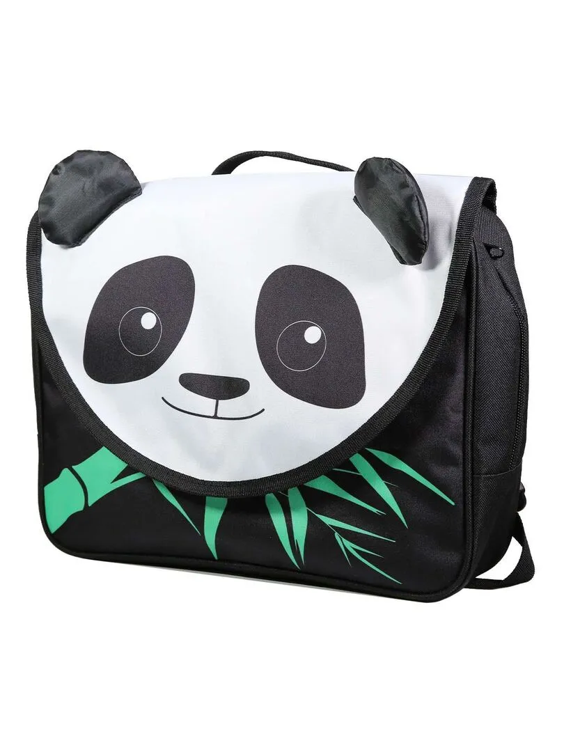 BAGTROTTER Cartable 32 cm maternelle Maternelle Kids Noir Panda - Noir