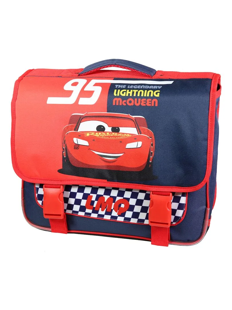 BAGTROTTER Cartable 38 cm Disney Cars Rouge et bleu - Multicolore