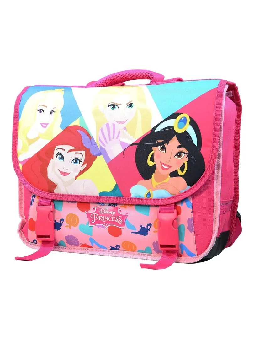 BAGTROTTER Cartable 38 cm Disney Princesses Rose - Rose