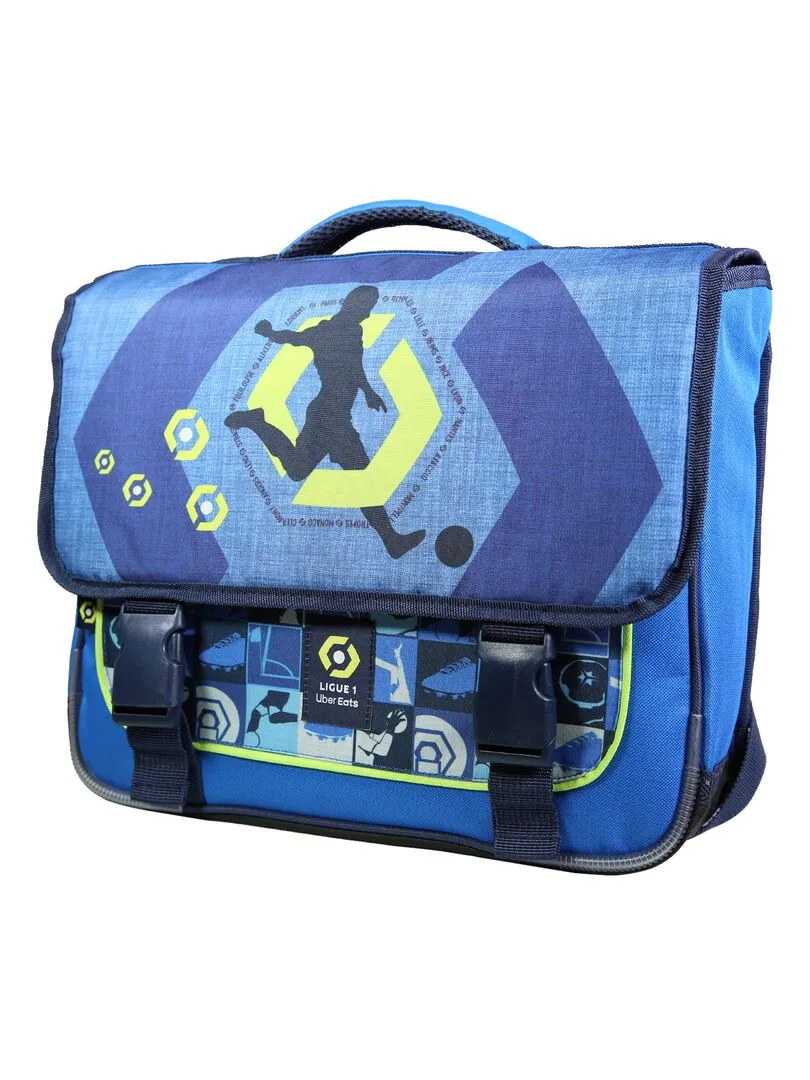 BAGTROTTER Cartable 38 cm Ligue 1 Football Bleu - Bleu