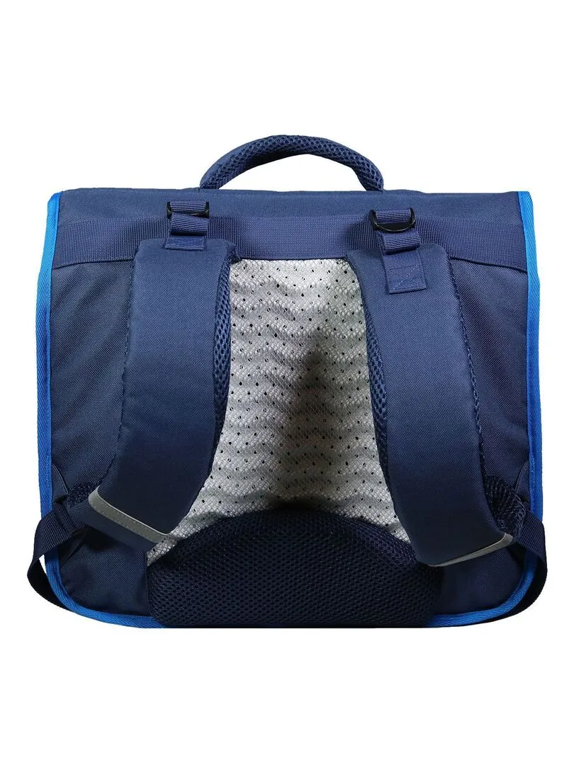 BAGTROTTER Cartable 38 cm Phileas Dinosaures Bleu - Système Smart Comfort - Bleu