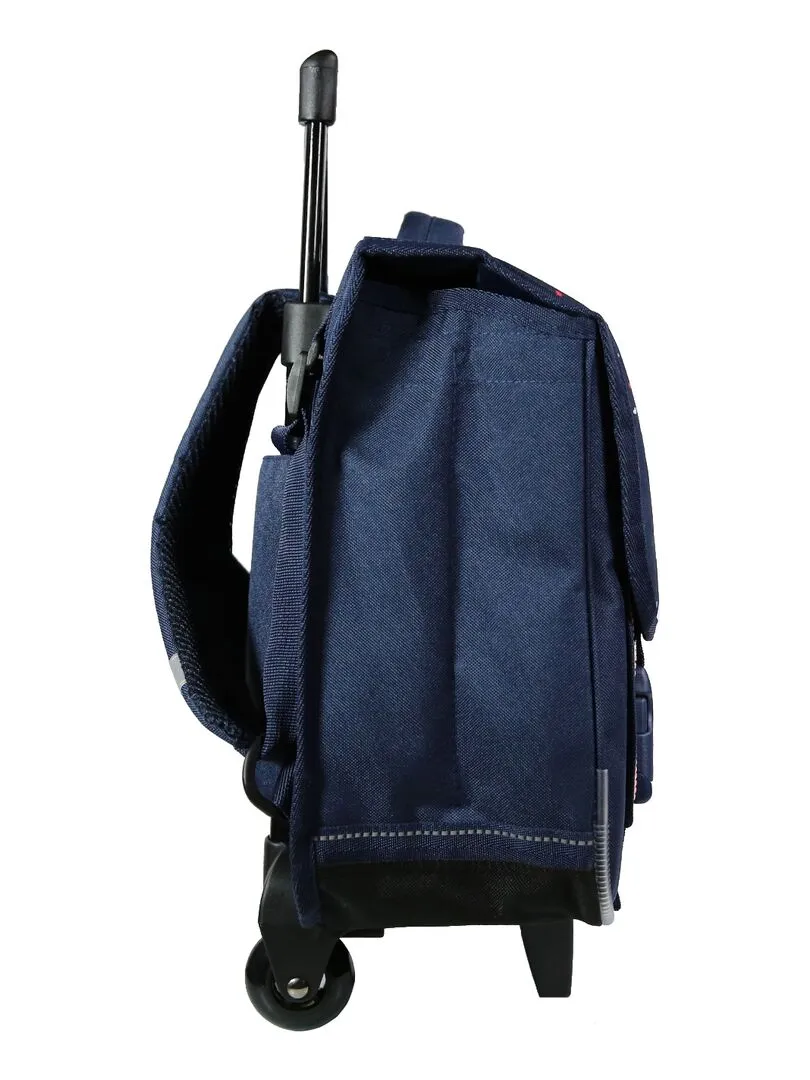 BAGTROTTER Cartable à roulettes 38 cm Cybel Bleu - Bleu