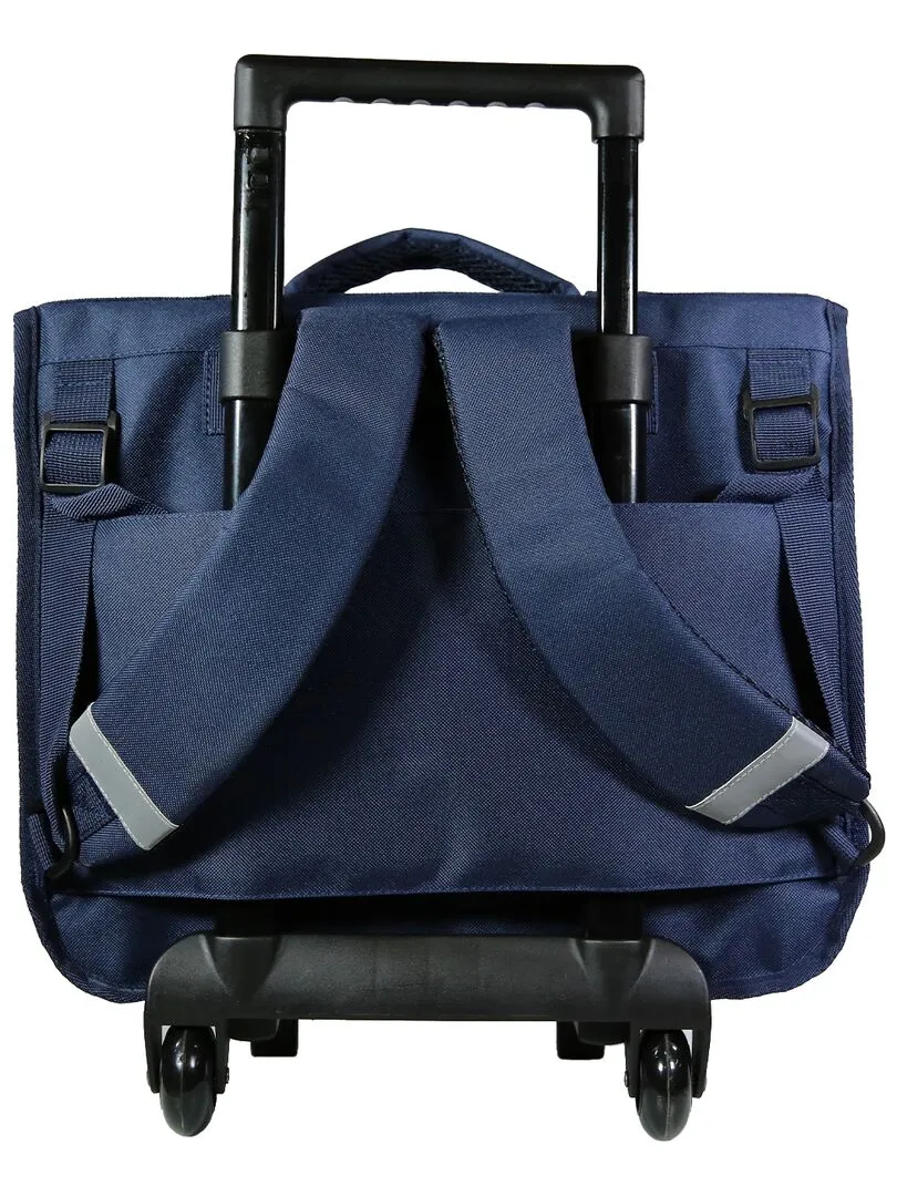 BAGTROTTER Cartable à roulettes 38 cm Cybel Bleu - Bleu