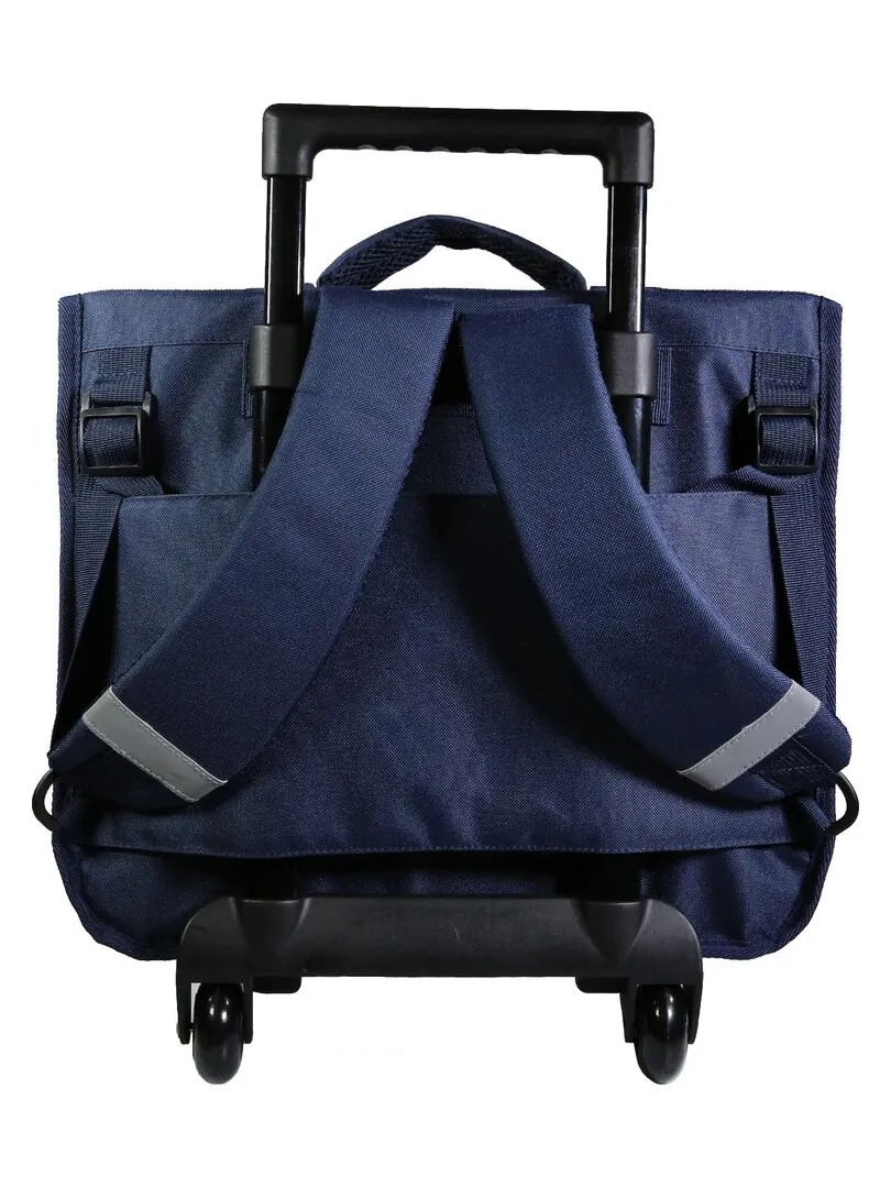 BAGTROTTER Cartable à roulettes 38 cm Cybel Cheval Licorne Bleu - Bleu