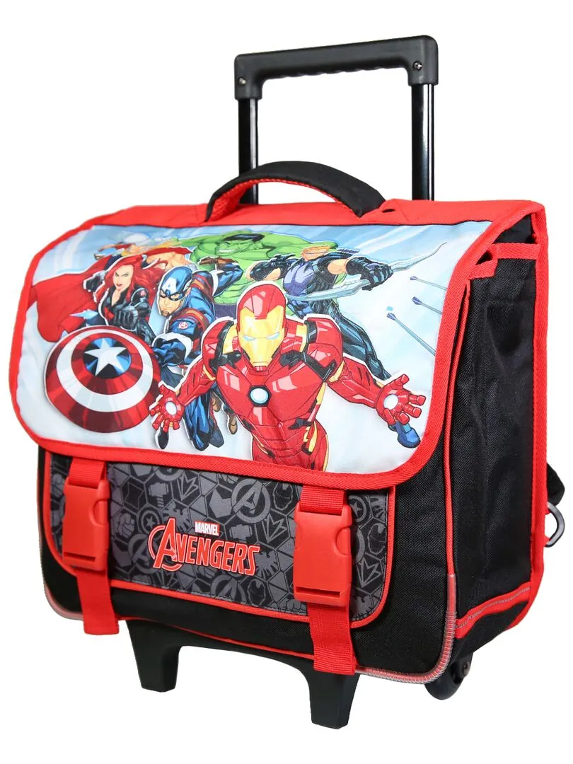 BAGTROTTER Cartable à roulettes 38 cm Marvel Avengers Multicolore - Multicolore