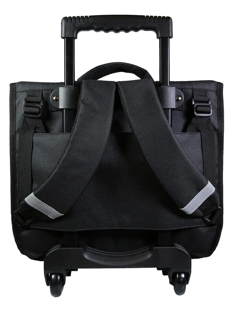 BAGTROTTER Cartable à roulettes 38 cm Tortues Ninja Noir - Noir