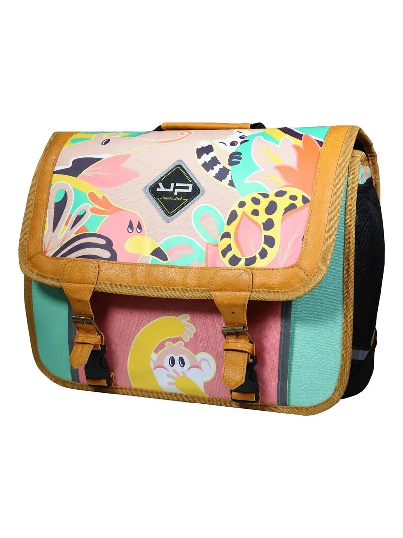 BODYPACK Cartable 38 cm recyclé Jungle - Multicolore