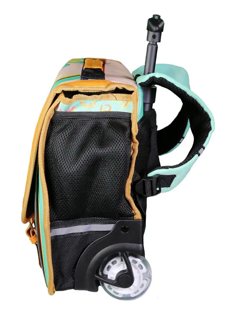 BODYPACK Cartable à roulettes 41 cm Jungle - Multicolore