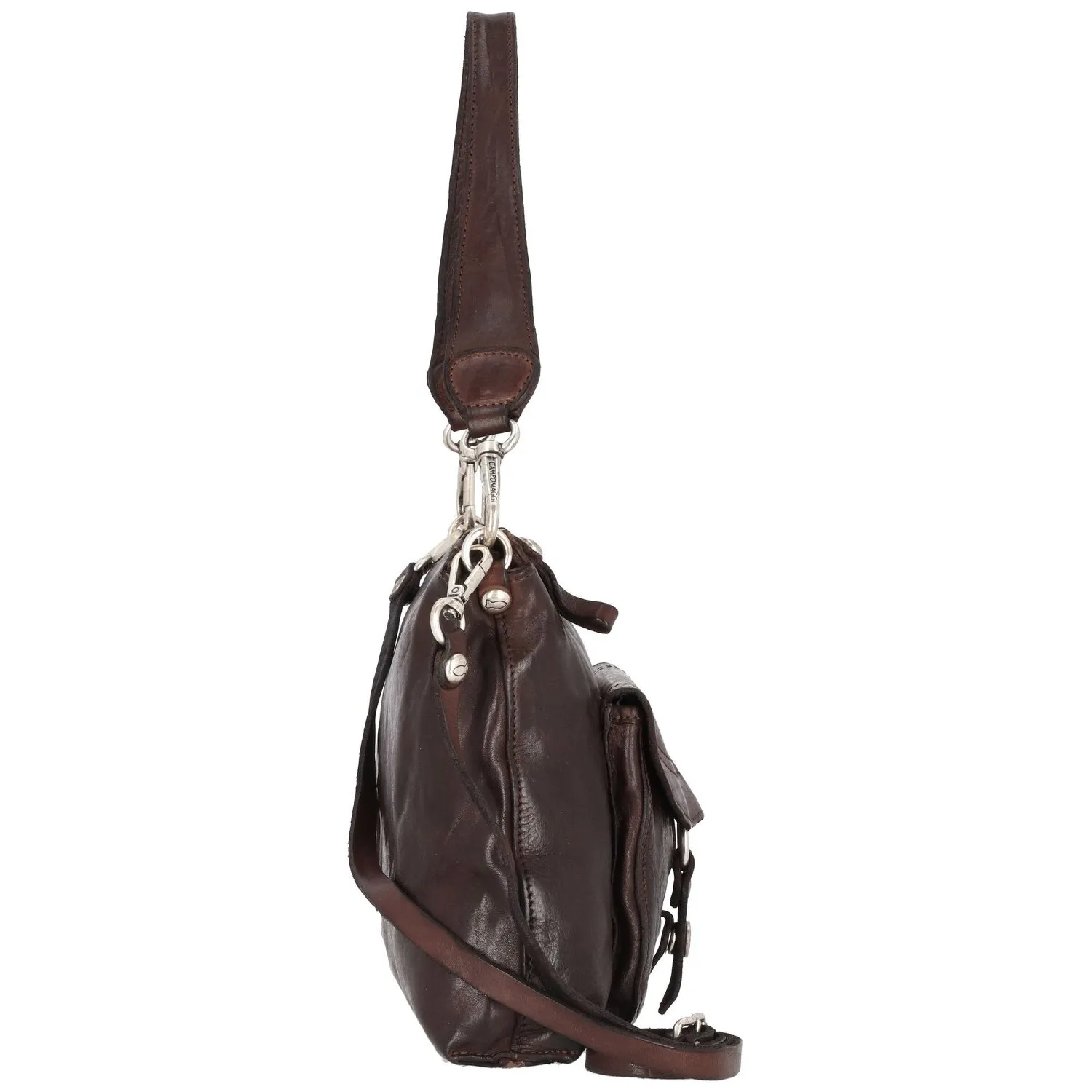 Campomaggi Pochette Sac à bandoulière en cuir 29 cm