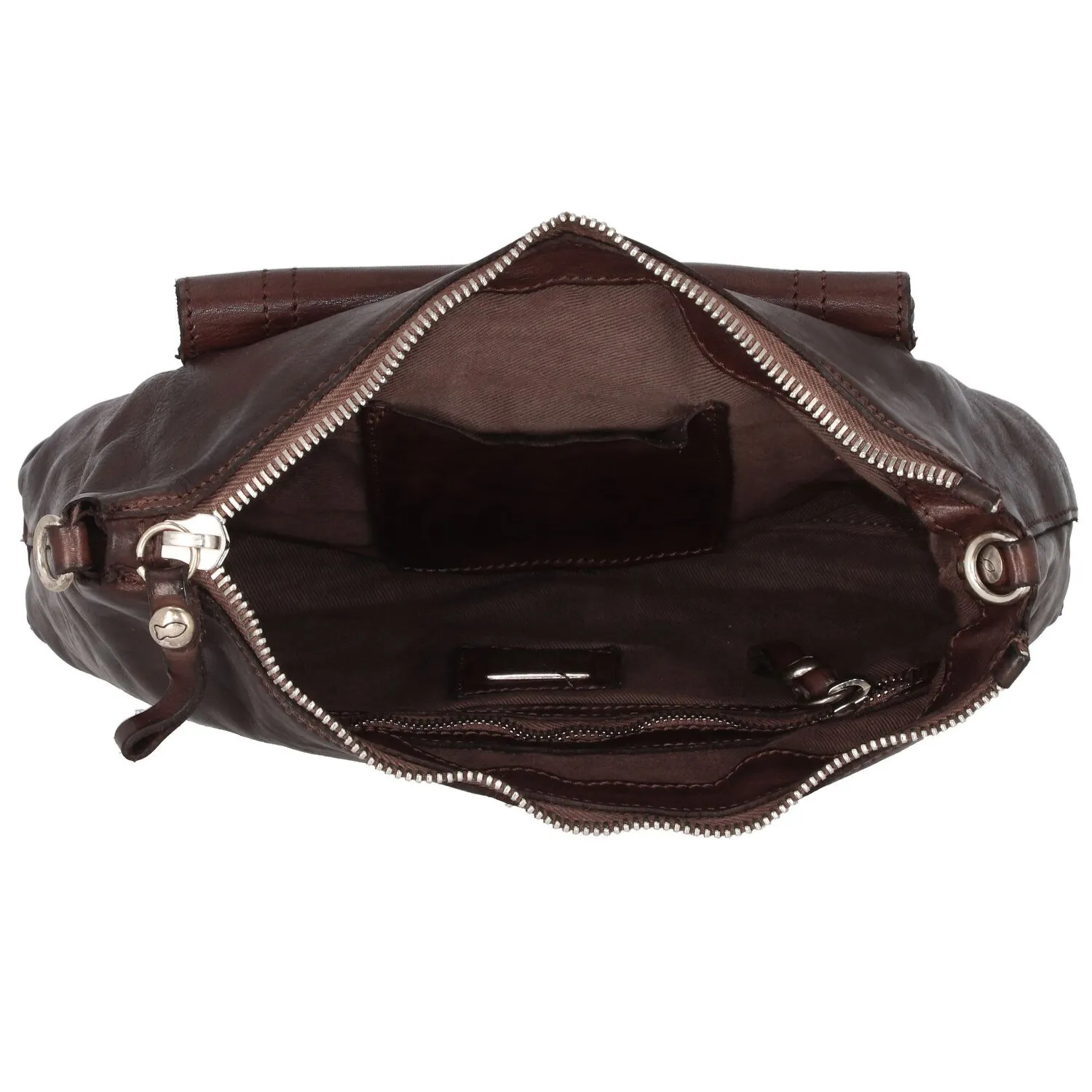 Campomaggi Pochette Sac à bandoulière en cuir 29 cm