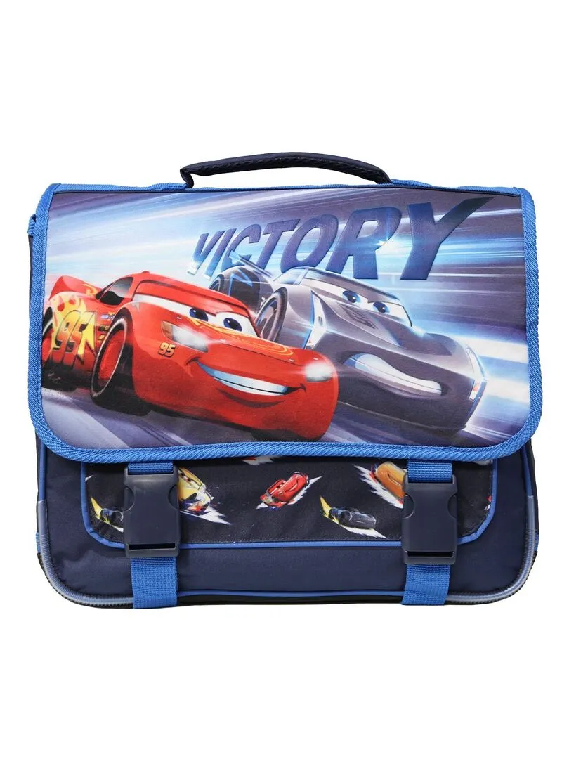 Cartable 38 cm Cars Disney Bleu marine Bagtrotter - Bleu