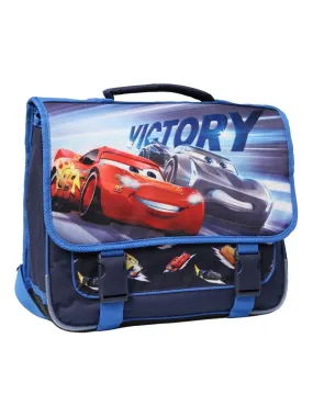 Cartable 38 cm Cars Disney Bleu marine Bagtrotter - Bleu