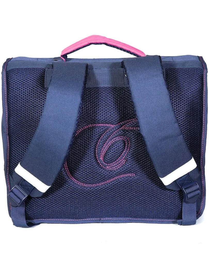 Cartable 38 cm Cybel Cheval / Licorne Marine et Rose Bagtrotter - Bleu