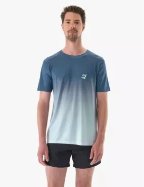 COMPRESSPORT PERFORMANCE SS TEE POSEIDON ET ICE FLOW Tee shirt de running