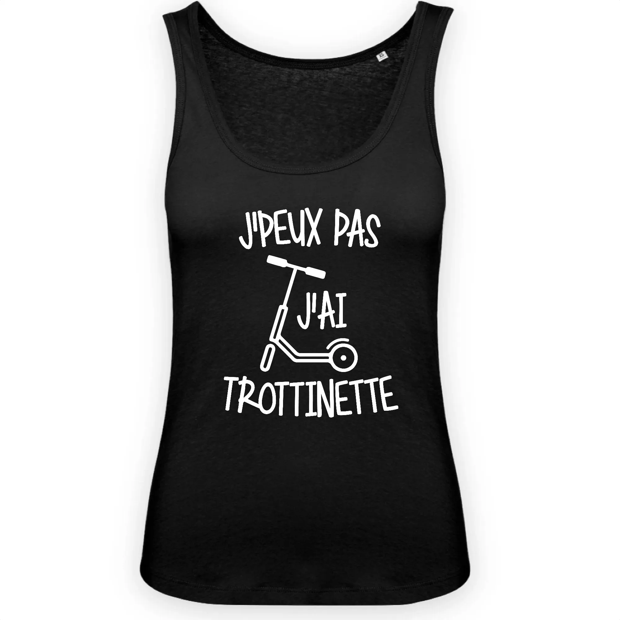 Débardeur Femme J'peux pas j'ai trottinette