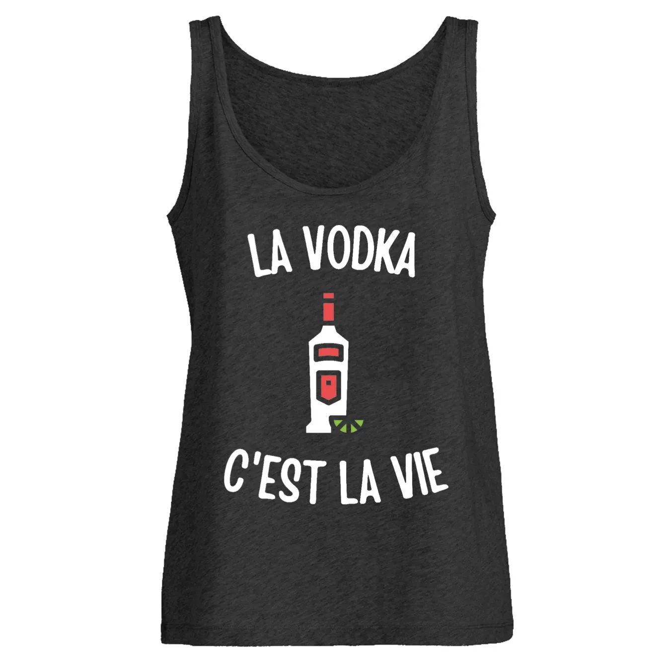 Débardeur Femme La vodka c'est la vie