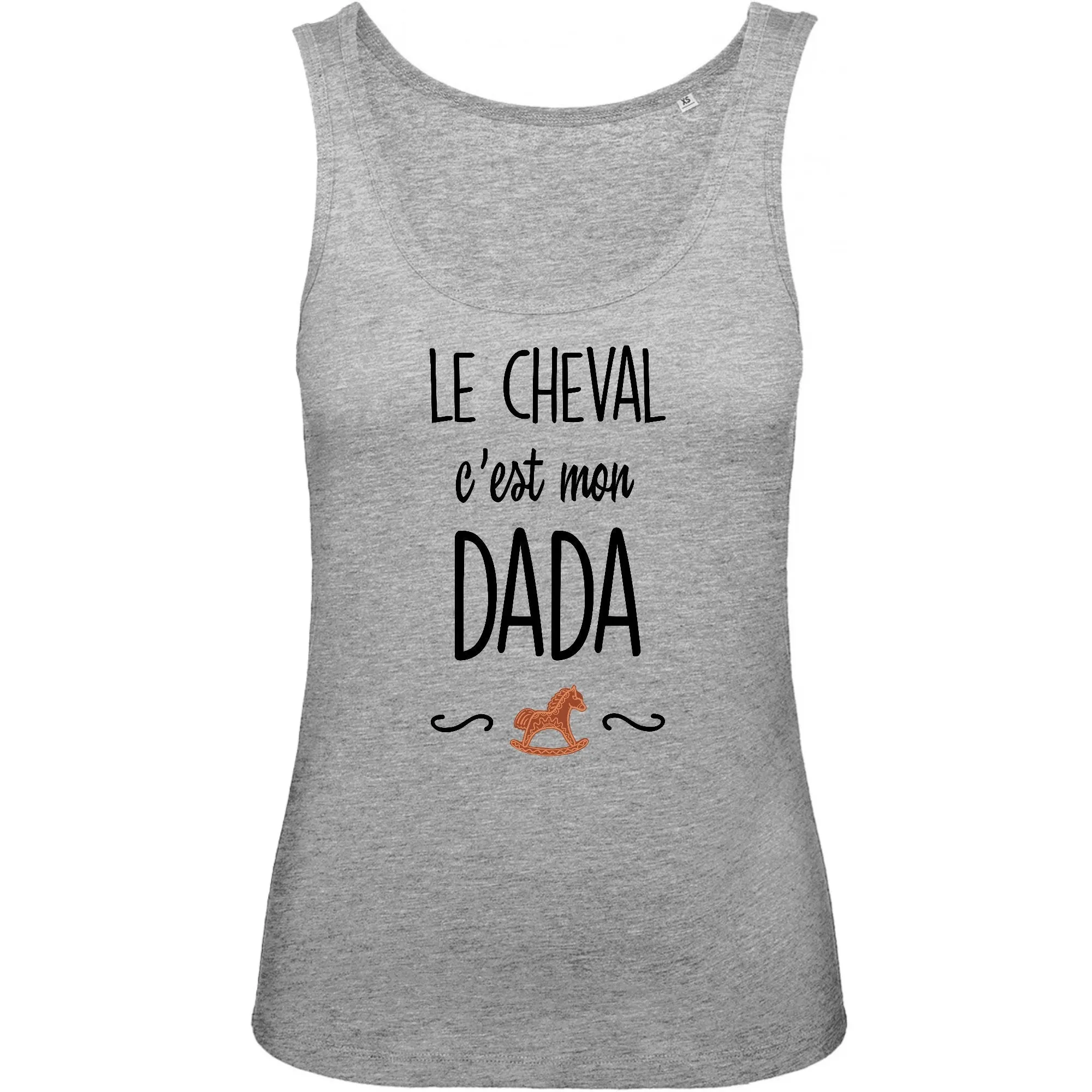 Débardeur Femme Le cheval c'est mon dada