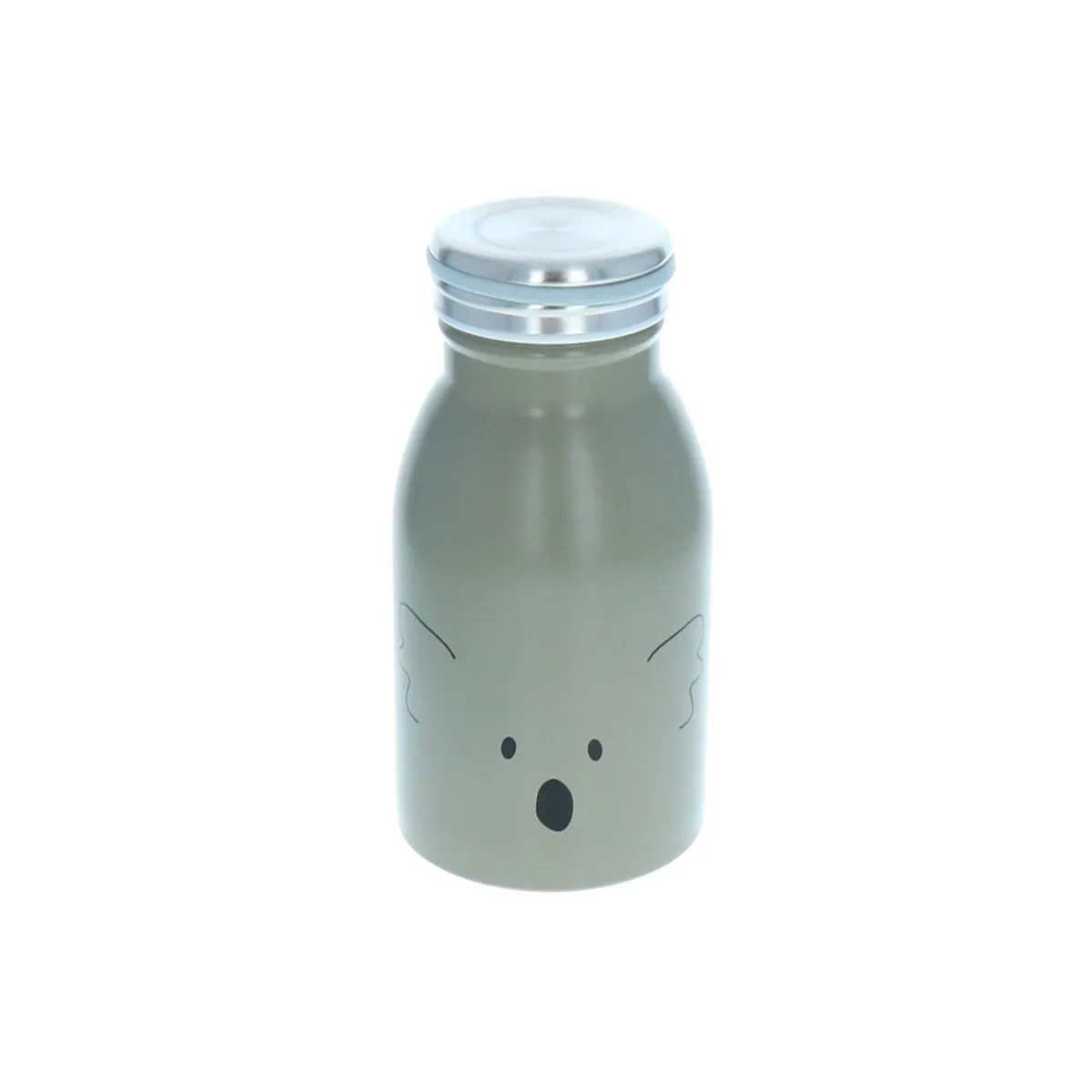 Gourde en métal Koala gris 260 ml Pause goûter - Le petit Souk