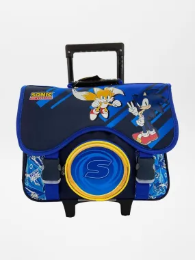 Grand cartable 'Sonic' - bleu