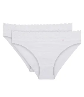 Lot de 2 Culottes Mini Coton Plus