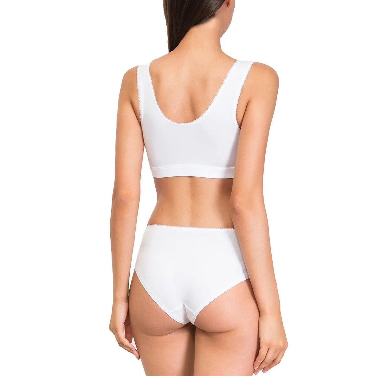 Lot de 3 culottes en coton biologique True milk par Verdissima