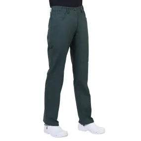 Pantalon médical blanc - pantalon medical couleur - pantalon medical E01 - Taille groupée 0 (34/36) COL_030591 Vert épicéa (V018