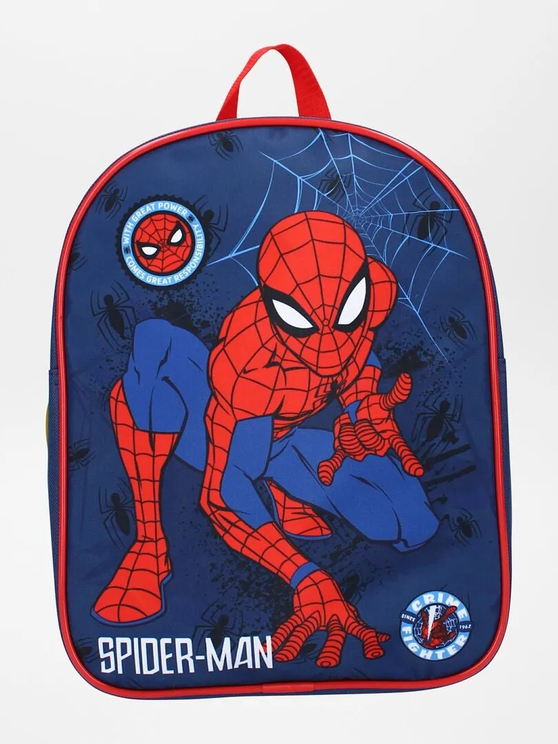 Petit sac à dos 'Spider-man' - bleu