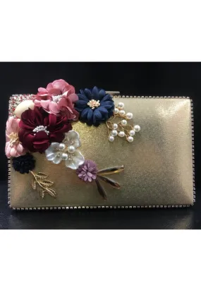 POCHETTE DE SOIRÉE FLEURS