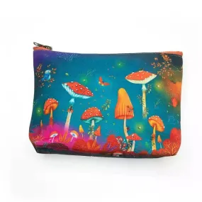 Pochette en toile imprimée thème Champignons, Atelier de Noémi