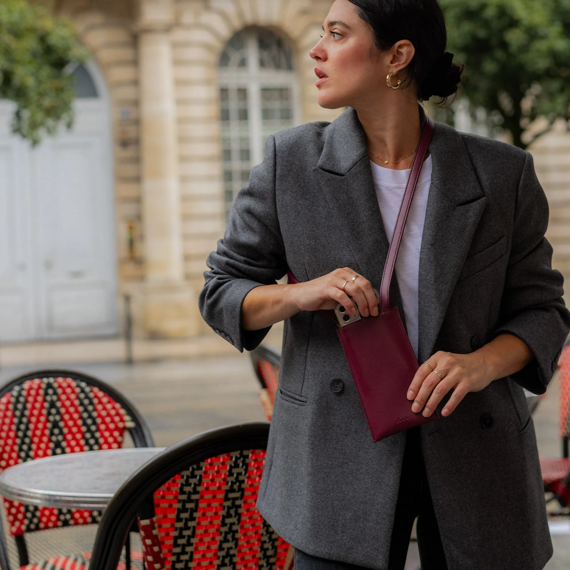 Pochette Vanille Bordeaux