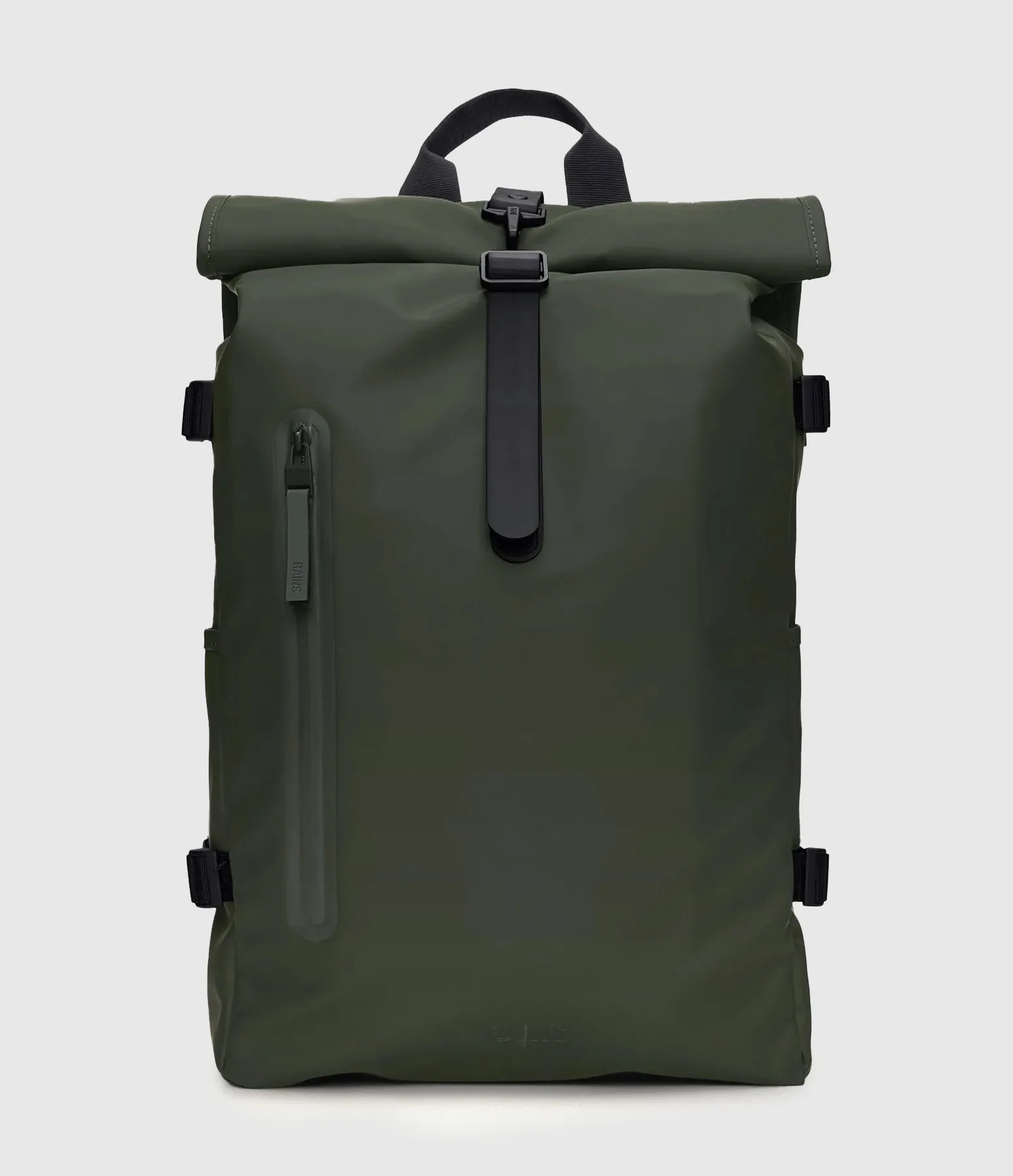 RAINS Partager  Sac à Dos Rolltop Rucksack Large Green  