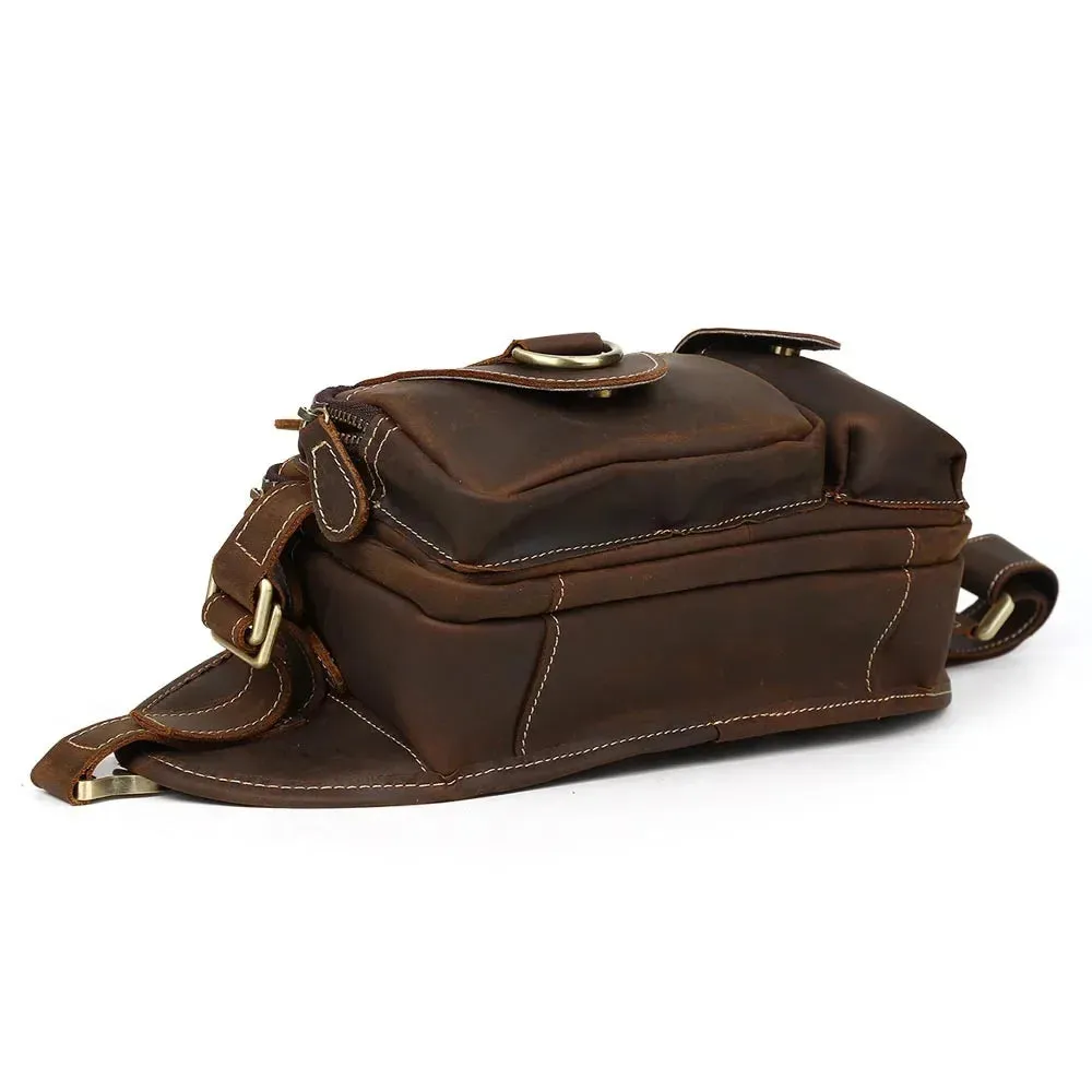 Sac Banane Vintage Marron