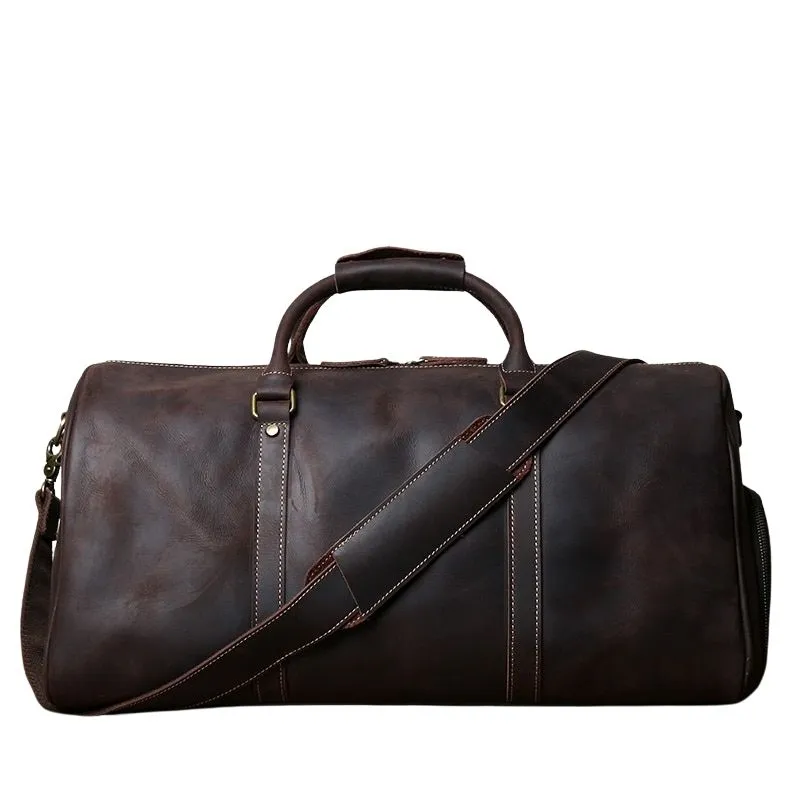 Sac de Sport Cuir Homme Vintage