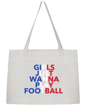 Sac Shopping Girls just wanna play football par tunetoo