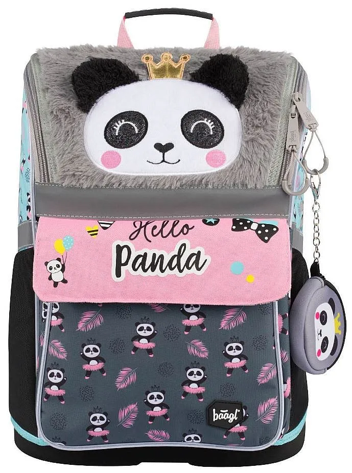 sac à dos Baagl Zippy - Panda - girl´s