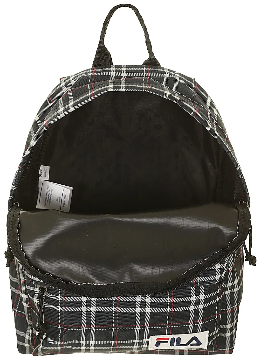 sac à dos Fila Malmo Mini - Black Tartan Allover