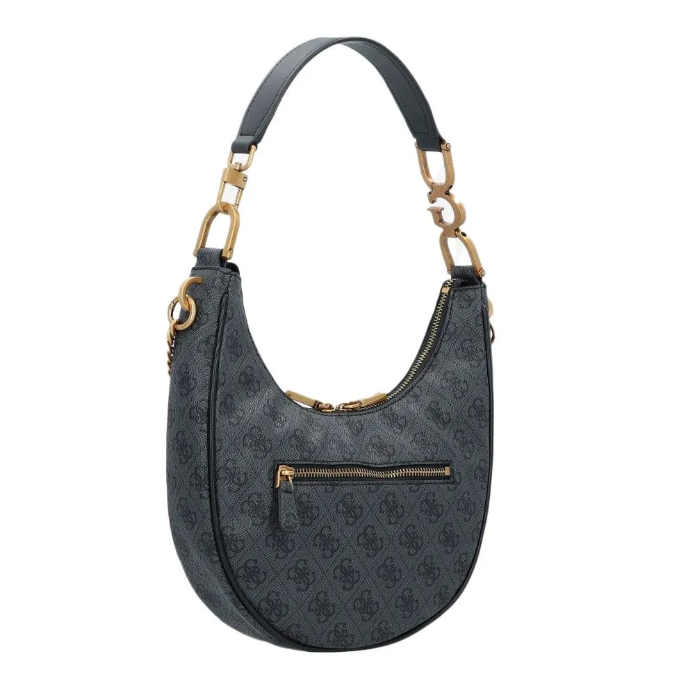 Sac à Main Noir/Gris Femme Guess Dagan Convertible