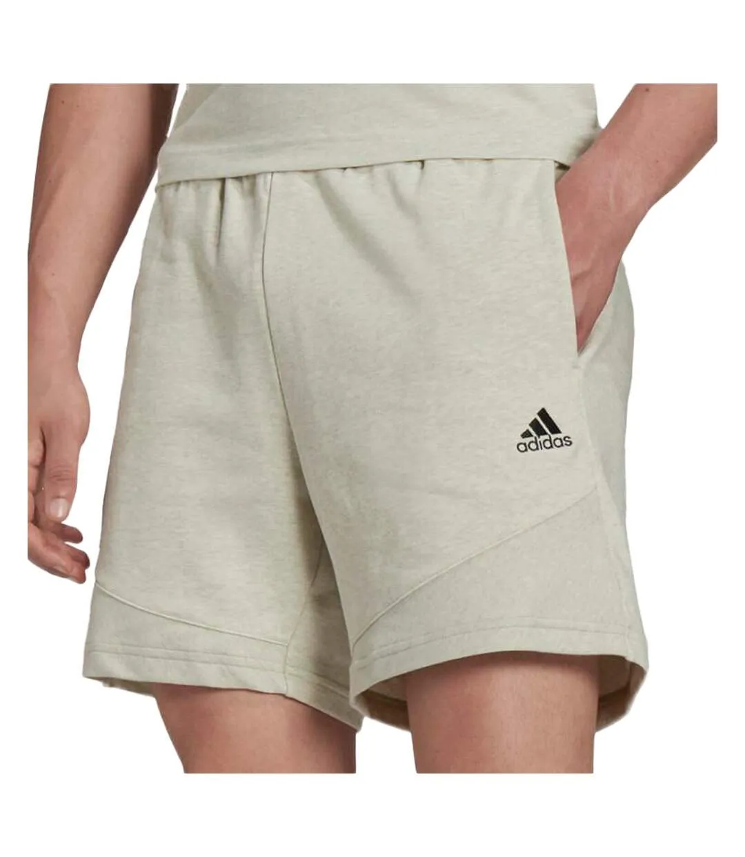 Short Beige Femme Adidas Botandyed