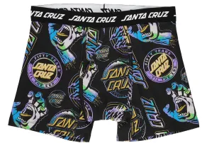 short Santa Cruz Holo Boxer Brief - Black - men´s