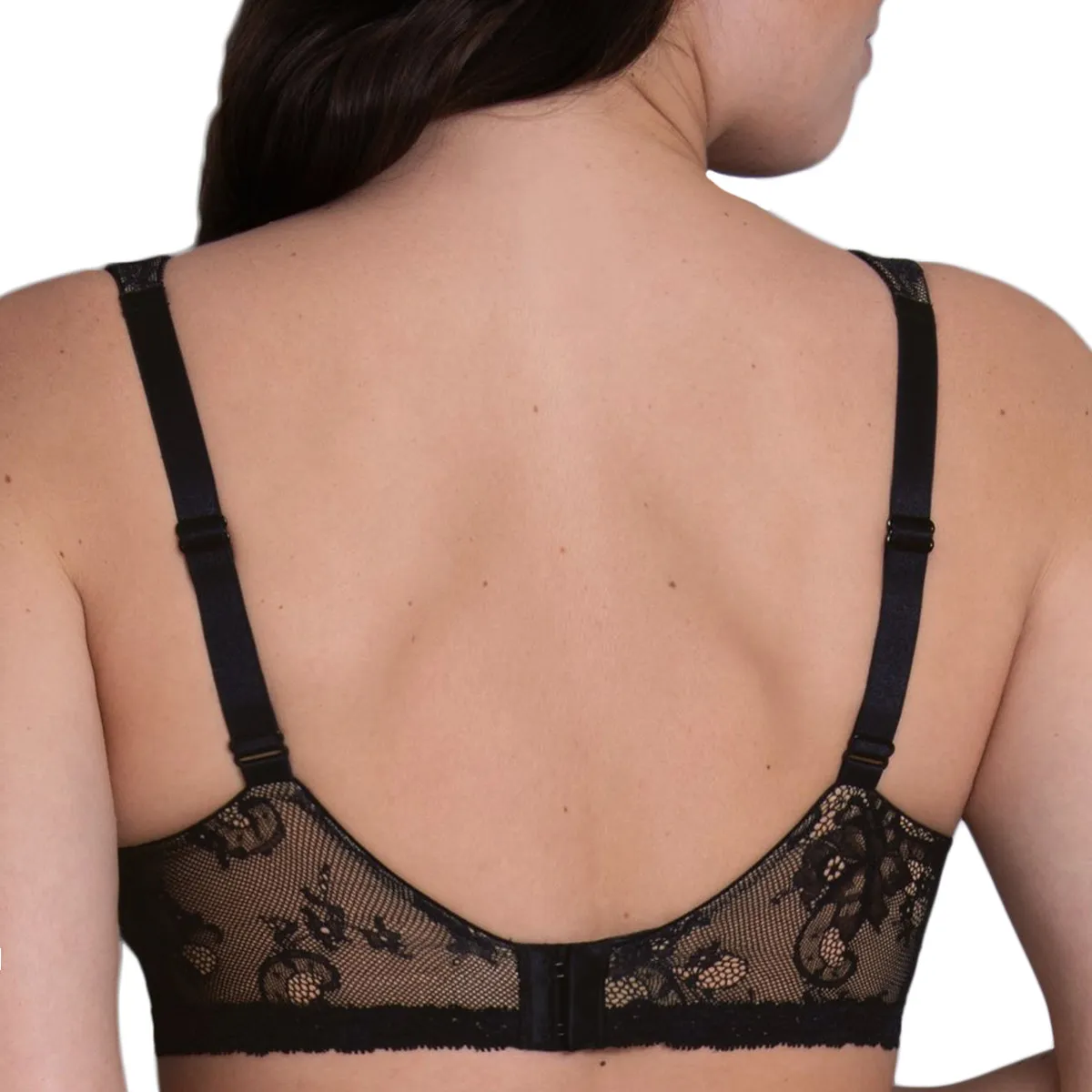 Soutien-gorge d'allègement sans armatures Abby noir de Rosa Faia