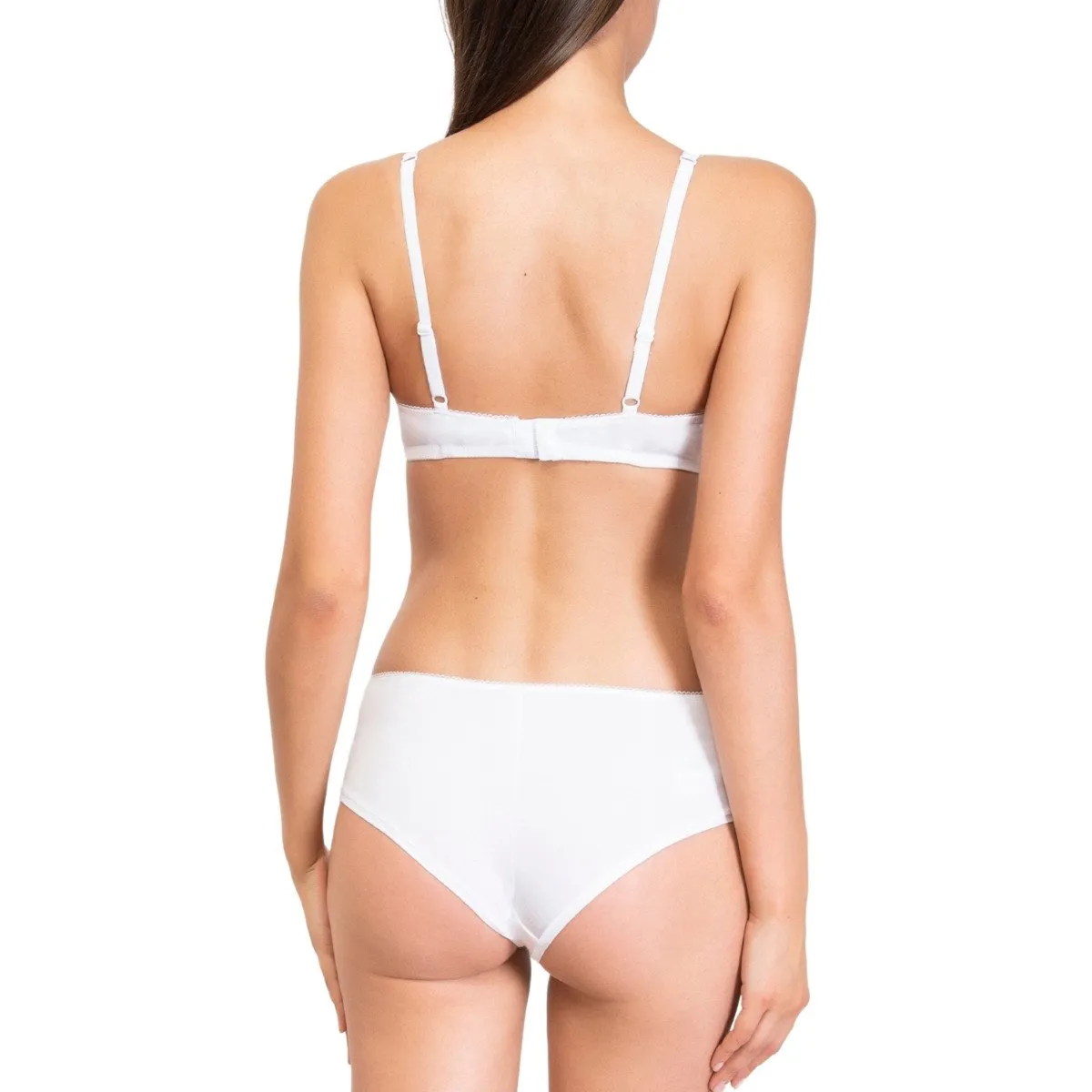 Soutien-gorge paddé en coton bio True milk par Verdissima