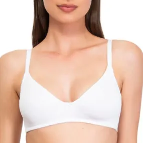 Soutien-gorge sans armatures milk coton bio True par Verdissima