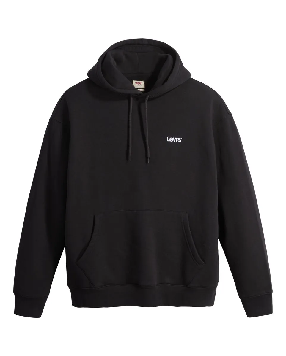 Sweat a capuche manches longues Homme LEVIS SWEATS HOODIE Noir