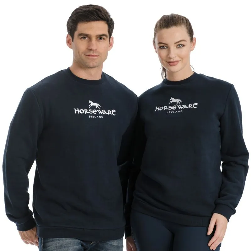 Sweat équitation mixte Signature Cotton Crew - Horseware - HORSEWARE - Polaires, sweats Femme - Equestra