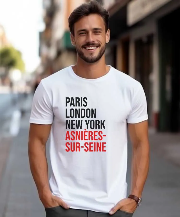 T-Shirt Paris London New York Asnières-sur-Seine