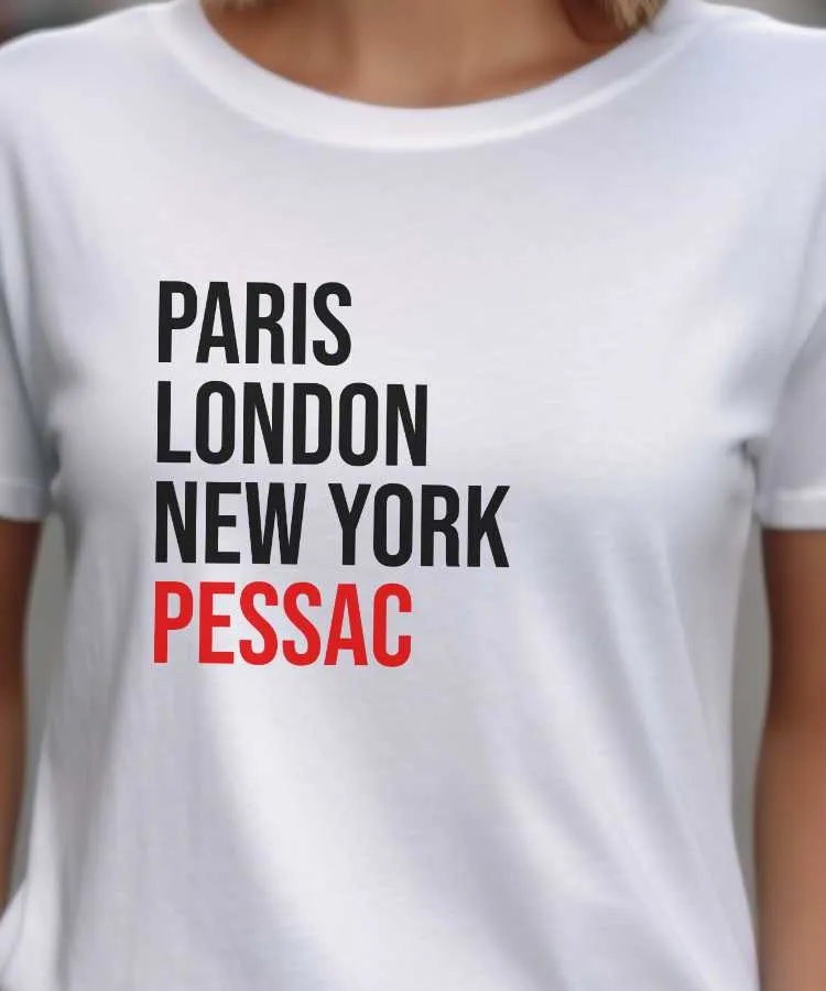 T-Shirt Paris London New York Pessac