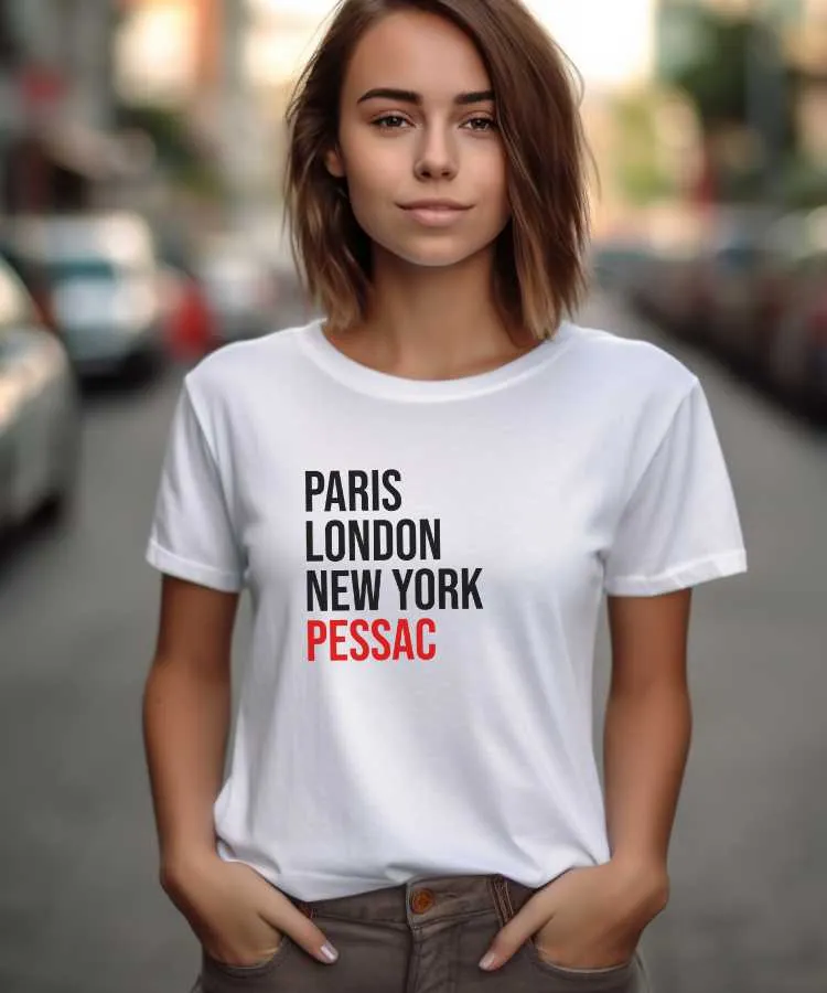 T-Shirt Paris London New York Pessac